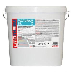 Штукатурки Litokol Litotherm Factura Sil силиконовые