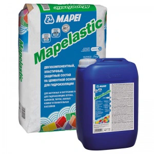 Гидроизоляция 2-компонентная Mapei Mapelastic