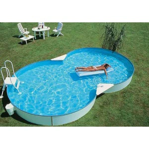 Сборные бассейны Summer Fun Exklusiv в форме восьмёрки
