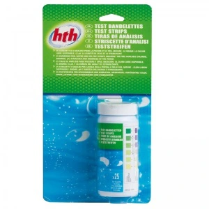 Полоски тестовые HTH (бром, свободный хлор, pH, щёлочность)
